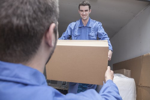 Man and van service helping with a local move in Earlscourt