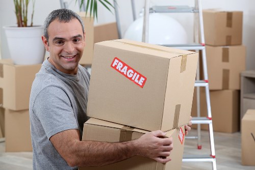 Man and van vehicle helping with a local move in Earls Court
