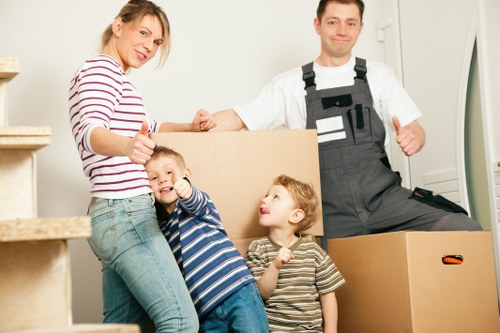 Furniture transport and packing for a local move in Earls Court